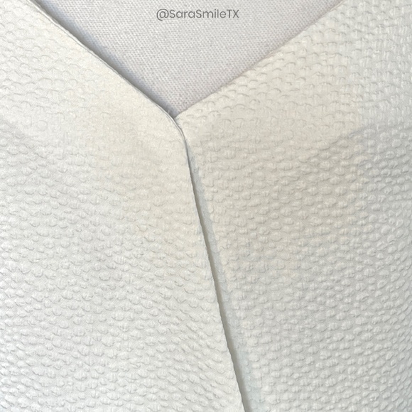 ANTHROPOLOGIE - RD Style - Boho White Pebbled Faux Wrap Camisole - NWOT - Picture 13 of 14